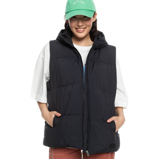 Roxy Γυναικείο αμάνικο μπουφάν Bright Side - Hooded Vest for Women